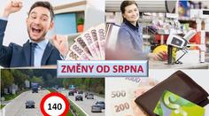 ZMĚNY OD SRPNA: Půjčky za hubičku i zvyšování mezd o tisíce!