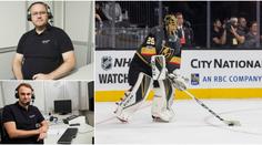 Diváci poprvé viděli, jak je těžká práce komentátorů NHL! VIDEO