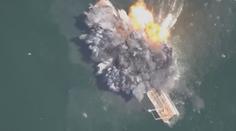 VIDEO: Rusové při testu zbraní způsobili masivní explozi v Baltském moři