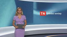 Polední Televizní noviny – pondělí 8. srpna