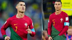 Ronaldo si v zápase s Ghanou sáhl do trenek a něco snědl. Co to bylo?