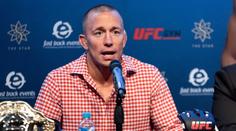 Georges St-Pierre byl uveden do UFC Síně slávy. Na ceremoniálu nebyl