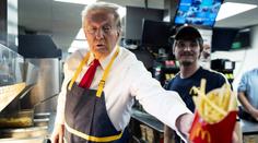 Trump nevydrží bez mekáče ani den. Saúdové mu přistavili kamion s burgery