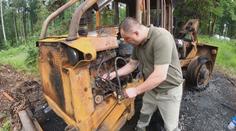 Přišel o lesní traktor i obživu. Teď se zoufalému muži snaží pomoci Mimoň