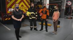 Bolest hlavy a krční páteře? Děti, zacvičte si s hasiči!