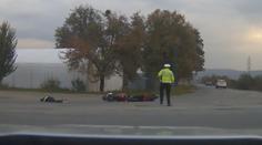 Zdrogovaný motorkář "sestřelil" policistku, hrozí mu 12 let! VIDEO