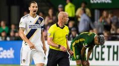 Zlatan byl u potupy. Galaxy prohrálo 0:4 v Portlandu, padly tři červené!