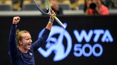 Krejčíková opět ve formě. Stoupá žebříčkem a je českou jedničkou