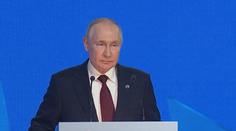 Putin řekl, co bude dál na Ukrajině. Představil "nový světový řád"