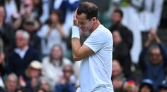 Emotivní konec Murrayho. Na Wimbledonu vypadl vedle svého bratra
