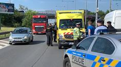Záběry z policejní honičky na Jižní spojce! Řidiče zastavila až střelba