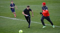 Beckham vzal své synky na trénink PSG, Zlatan a spol. se bavili
