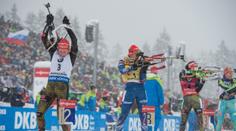 Biatlon v Ruhpoldingu, to je velký hukot! Soukalové ale svědčil