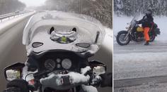 Stále více motorkářů jezdí i v zimě, takhle se na ni připravte