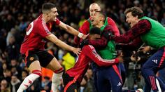Derby pro United. Amorim opět přechytračil Guardiolu