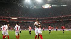 VIDEO: Všechny góly čtvrtfinále EL, Sevilla otočila derby