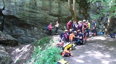 V jeskyni v Moravském krasu uvízlo pět lidí. Uvěznil je tam jedovatý plyn