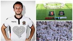 Fotbalisté Nice s novými dresy: V srdci mají jména obětí teroru!