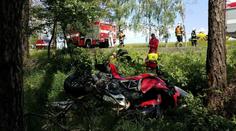 Mladý závodník zemřel na motorkářském klání v Ostravě