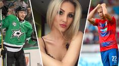 Sexy blondýnka si polepšila: Od fotbalisty v důchodu k hráči NHL!