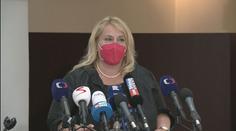 Tisková konference Kláry Dostálové k dotacím po tornádu