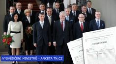 Úřadují rok. Toto vysvědčení jste vládě dali vy! ANKETA TN.cz