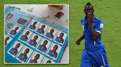 Šprýmař Balotelli "vylepšil" fotoalbum italské reprezentace
