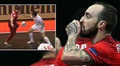 Futsalový kouzelník čaroval: Takhle posadil soupeře na zadek!
