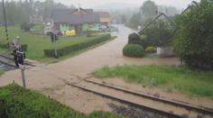 Česko zasáhl vichr: Spadlé stromy, zničené střechy a zatopené sklepy