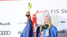 Fenomenální Shiffrinová má další výhru a dorovnala rekord Vonnové