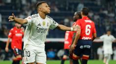 Real si na úvod ligy poradil s Osasunou. Výhru vystřelil z penalty Mbappé