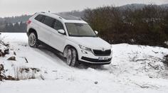 Kodiaq už se prodává v Česku. VIDEOTEST na silnici i v terénu!