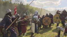 U Libušína řinčely meče. Střetla se vojska, která se historicky nemohla potkat