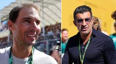 GALERIE: Figo, Carlos, celý Real Madrid či Nadal. Hromada celebrit dorazila na F1 ve Španělsku