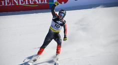 Super-G mužů vyhrál o setinu Crawford. Připsal si své první vítězství v kariéře