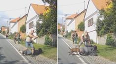 Martin bránil rodinu před psem střelbou. Legální, rozhodla policie
