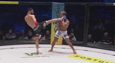 Liberec viděl i tohle úžasné KO. Brazilec odjel z KSW rovnou do nemocnice