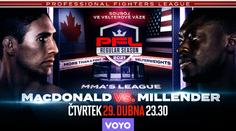 Sledujte PFL 2: Devět duelů, dva šampioni a turnaj o milion dolarů