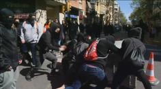 VIDEO: Při demonstraci v Barceloně policie zatkla 7 lidí