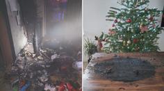 Hasiči po celé ČR měli na Štědrý den napilno. Hořely věnce i vánoční stromky