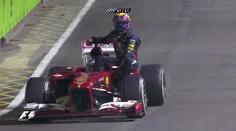VIDEO: Alonso jako osedlaný kůň! Takhle dovezl do cíle Webbera