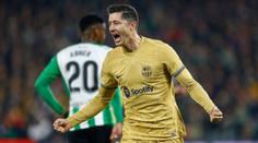 Barcelona přehrála Betis a jde do trháku. LaLigu vede už o osm bodů