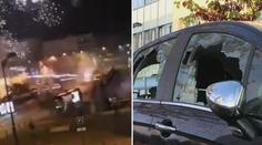 Železné tyče a dělobuchy, tak vypadal útok na policejní stanici
