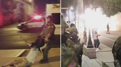 Při protestech v Las Vegas se střílelo, policista bojuje o život. VIDEO