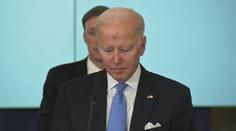 Tajemná šmouha na Bidenově čele: Všichni si mysleli, že dostal ránu