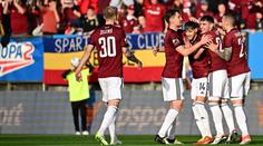 Sparta se v Opavě herně trápila, ale po výhře je prvním finalistou MOL Cupu