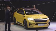 Odstartoval čínský autosalon, Škodovka představila elektromobil