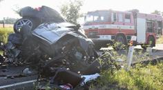 Policisté vyšetřují smrt řidiče při strašlivé nehodě u Hazlova, hledají svědky