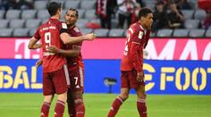 Bayern se s Kolínem nečekaně trápil, padlo pět gólů. Hoffenheim zaváhal