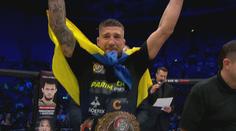 Pás z válečné zóny zůstává na Ukrajině. Titul na Bellatoru obhájil Amosov